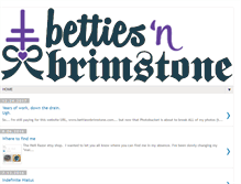 Tablet Screenshot of bettiesnbrimstone.com